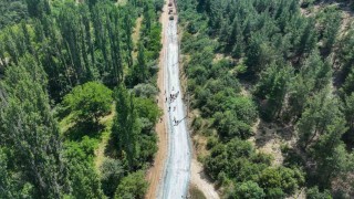 Uşak Belediyesi üst yapı çalışmalarına aralıksız devam ediyor