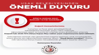 Uşakta YKS nedeniyle maç yayını organizasyonunu iptal edildi
