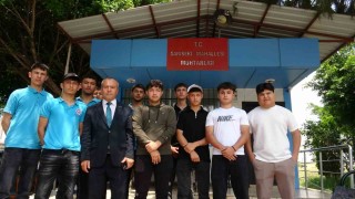 Uyuşturucuya hayır diyen muhtar ve mahallenin gençleri birlikte kısa film çekti