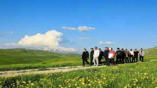 Vali Karakaya, Sütey Yaylasında doğa yürüyüşü yaptı