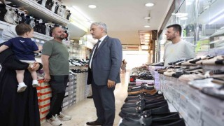 Vali Makas, esnaf ve vatandaşlarla buluştu