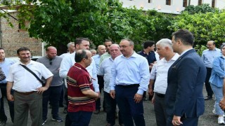 Vali Soytürk, Uçmakderede turizm ve tarih yatırımlarını inceledi