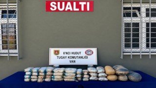 Vanda sınır hattında 44 kilo uyuşturucu ele geçirildi