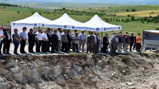 Vezirköprü OSBde ilk temel heyecanı