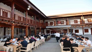 Vezirköprüde tayini çıkan hakim ve savcılara veda programı
