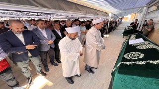 Yangında hayatını kaybeden engelli 3 kardeş toprağa verildi