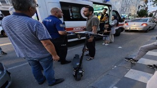 Yola dökülen yağ kazaya sebep oldu: 1 yaralı