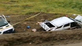 Yozgatta otomobil köprüden düştü, 2 çocuk hayatını kaybetti