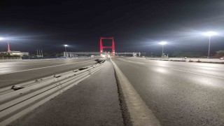 15 Temmuz Şehitler Köprüsü Milli Birlik Etkinlikleri kapsamında trafiğe kapatıldı