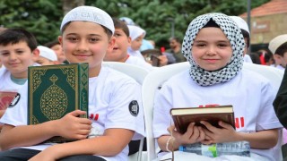 15 Temmuz şehitlerine vefa: 600 çocuk Kuran-ı Kerim okudu