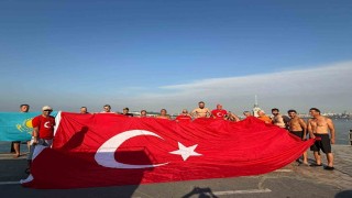 15 Temmuzun 10uncu yılında Boğazda anma yüzüşü