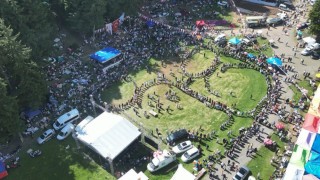 2 bin rakımlı festivalde horon coşkusu