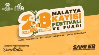 28. Malatya kayısı festivali ve fuarı start alıyor