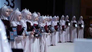 33 hafız icazetlerini dualarla aldı