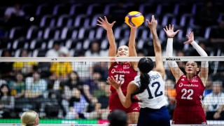 A Milli Kadın Voleybol Takımı, ABDye mağlup oldu