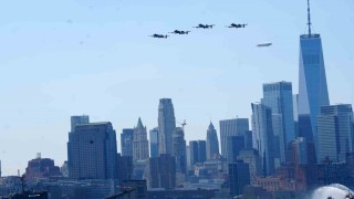 ABDnin bağımsızlığının 250. yılı New Yorkta hava ve deniz törenleriyle kutlandı