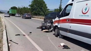 Acıpayamda SUV aracın çarptığı elektrikli bisikletin sürücüsü yaşamını yitirdi