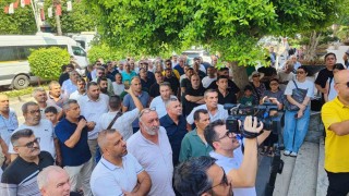 Adana'da servisçilerin S plaka tepkisi