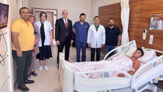 Adıyamanda Kunduracı Göğsüne kapalı yöntemle başarılı müdahale