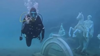 AFAD ekiplerinin sualtı arama kurtarma eğitimleri Saros Körfezinde sürüyor