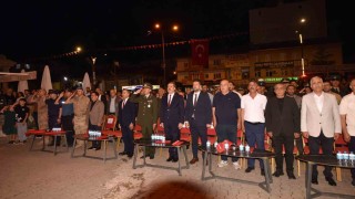 Ahlatta 15 Temmuz Demokrasi ve Milli Birlik Günü etkinliği