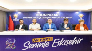 AK Parti Odunpazarı Daraltılmış İlçe Danışma Meclisi Toplantısı gerçekleştirildi