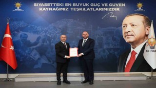 AK Parti Terme İlçe Başkanlığında bayrak değişimi: Başkan Mümin Osman Ertan oldu