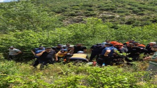Akşehirde 3 gündür aranan kadın ormanlık alanda sağ bulundu