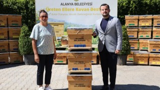 Alanya Belediyesi'nden Arıcılara 168 Kovan Desteği