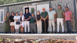 Alanya'da Hayırseverlerin Desteğiyle Bir Aile Konteyner Eve Kavuştu