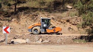 Alanya’da Kırsal Mahallelere Yol Seferberliği
