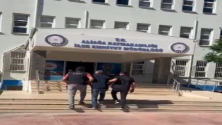 Aliağada 9 yıl 10 ay hapis cezası bulunan şahıs yakalandı