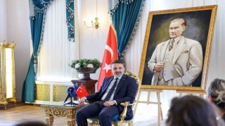 Altın Karagöz ekiplerinden Başkan Vekili Bibaya ziyaret