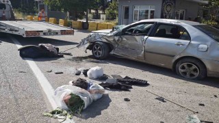 Amasyada otomobil takla attı: 7 yaşındaki çocuk hayatını kaybetti