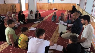 Anamur yaylalarında yaz Kuran kursları devam ediyor