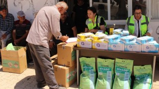 Antalya Büyükşehir'den Sel Mağduru Üreticilere Destek