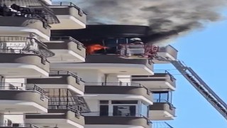 Apartman dairesinde çıkan yangın söndürüldü
