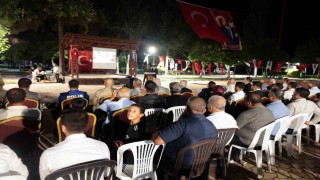 Arabanda Demokrasi ve Milli Birlik Günü programı düzenlendi