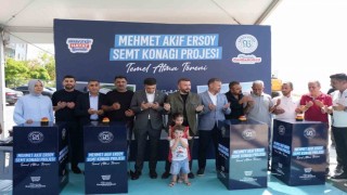 Arnavutköyde Her Mahalleye Semt Konağı için ilk temeller atıldı