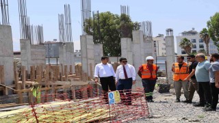 Arsuz'da anaokulu inşaatlarında çalışmalar sürüyor