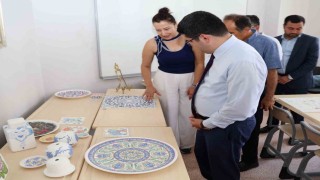 Arsuzda çinicilik yeniden hayat buldu