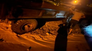 Artvinde gece etkili olan sağanak taşkınlara neden oldu
