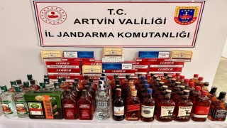 Artvinde jandarmadan kaçakçılık operasyonu