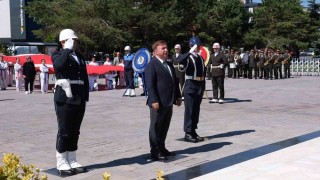 Atatürkün Erzincana gelişinin 107nci yılı dolayısıyla tören düzenlendi