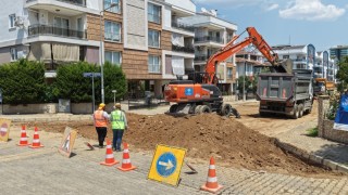 Aydın Büyükşehir Belediyesinden Efelerde yol yenileme çalışması