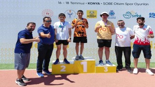 Aydınlı özel sporcular Konyadan beş madalya ile döndü