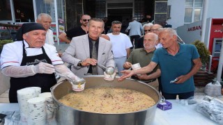 Bafrada 3 bin kişiye aşure ikramı