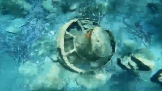 Bağlarözü Koyunda 2. Dünya Savaşından kalma deniz mayını imha edildi