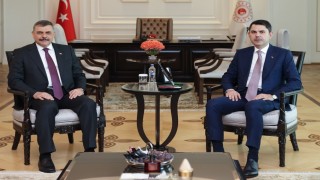 Bakan Çiftçiden Bakan Kuruma ziyaret
