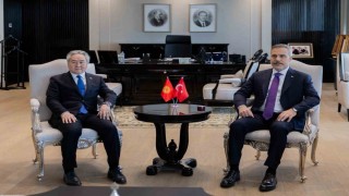 Bakan Fidan, Kırgızistanlı mevkidaşıyla bir araya geldi